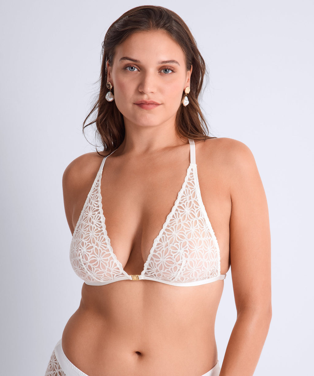 Secret Memories Soutien-gorge Triangle Ivoire