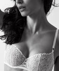 Secret Memories Soutien-gorge Corbeille avec armatures Ivoire