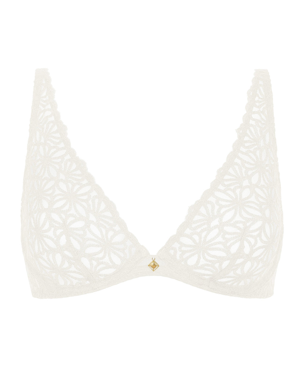 Secret Memories Soutien-gorge Triangle avec armatures Ivory
