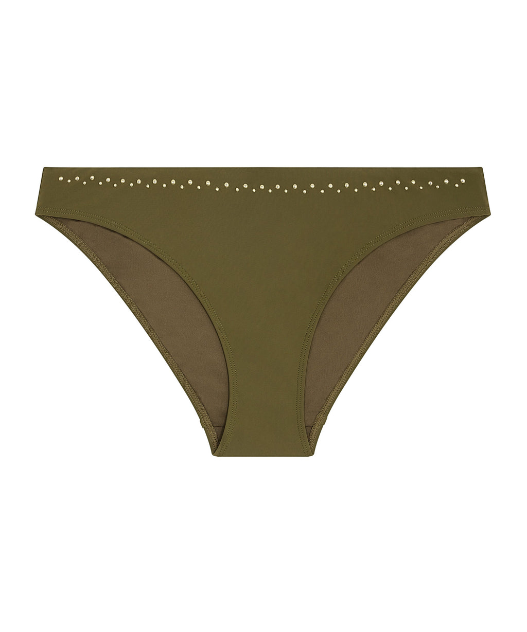 Summer Stars Bas de maillot de bain brésilien Khaki