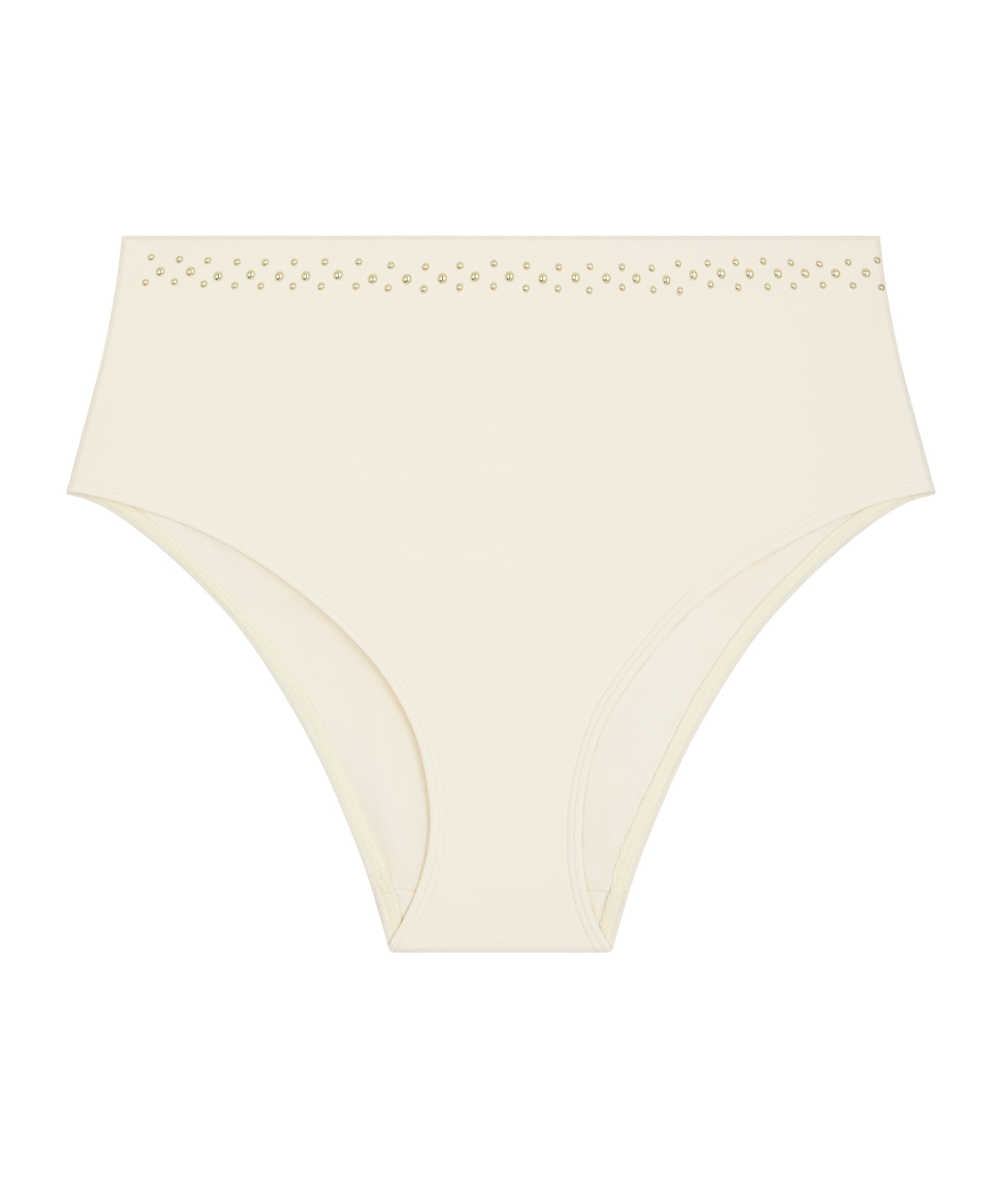 Summer Stars Bas de maillot de bain taille haute Sea Pearl
