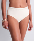 Summer Stars Bas de maillot de bain taille haute Sea Pearl