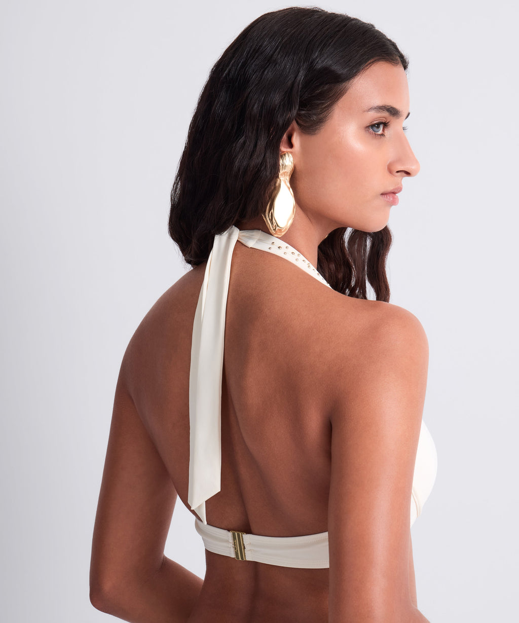 Summer Stars Haut de maillot de bain Triangle mono-armature Sea Pearl