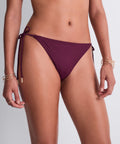 Sun Pop Bas de maillot de bain taille basse Açaï