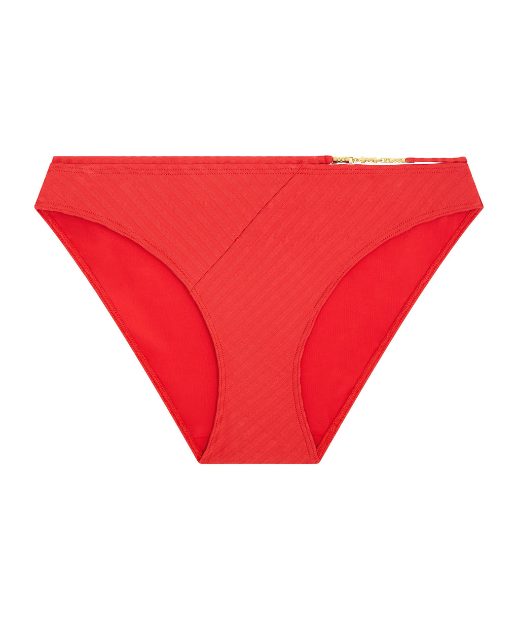 Sun Pop Bas de maillot de bain brésilien Corail