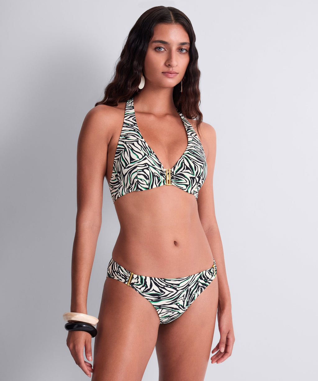 Tropical Splash Haut de maillot de bain Armatures Wild Stripes