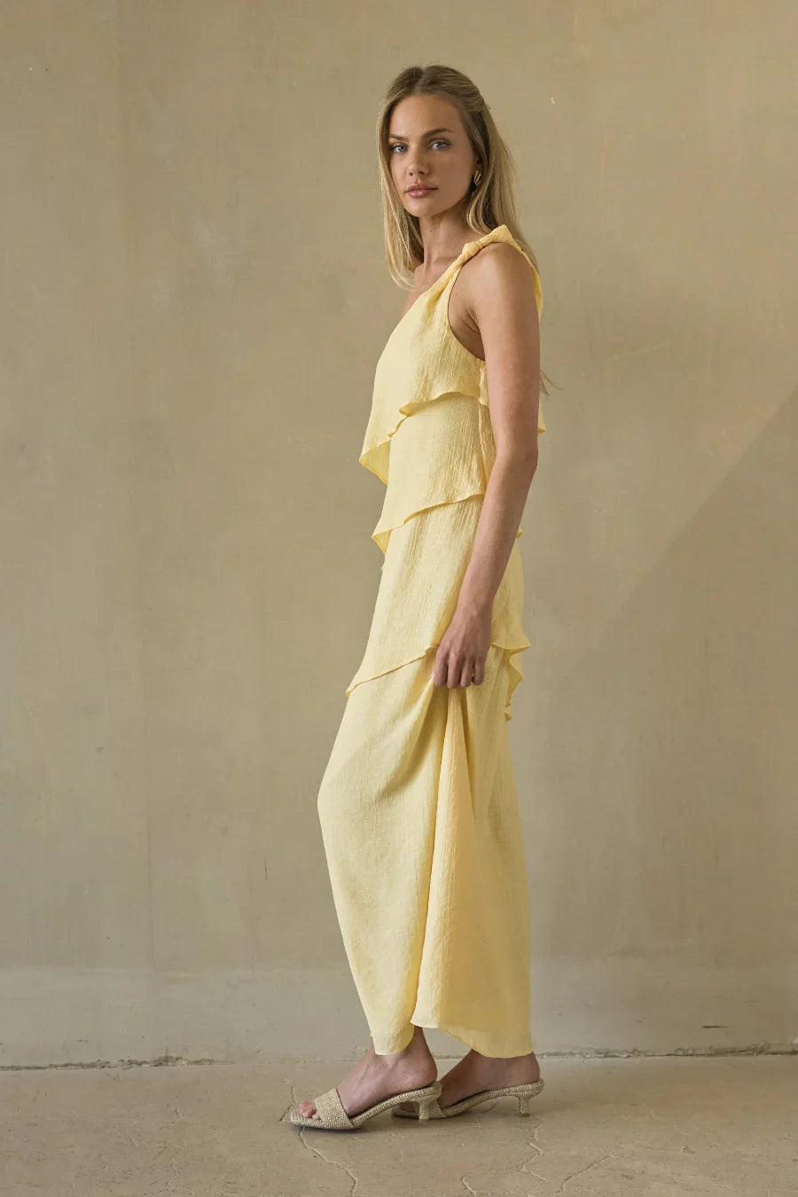 Freya Ruffle Tiered Maxi Dress