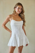 Shana Floral Babydoll Mini Dress