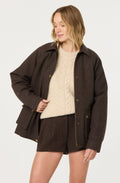 Sorine Wool Blend Pleated Shorts