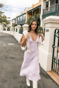 Robe midi Shyla - Lilas