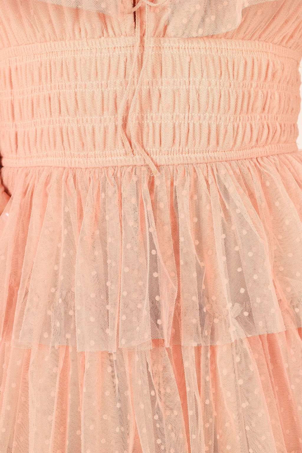 Robe longue Belle - Vieux rose