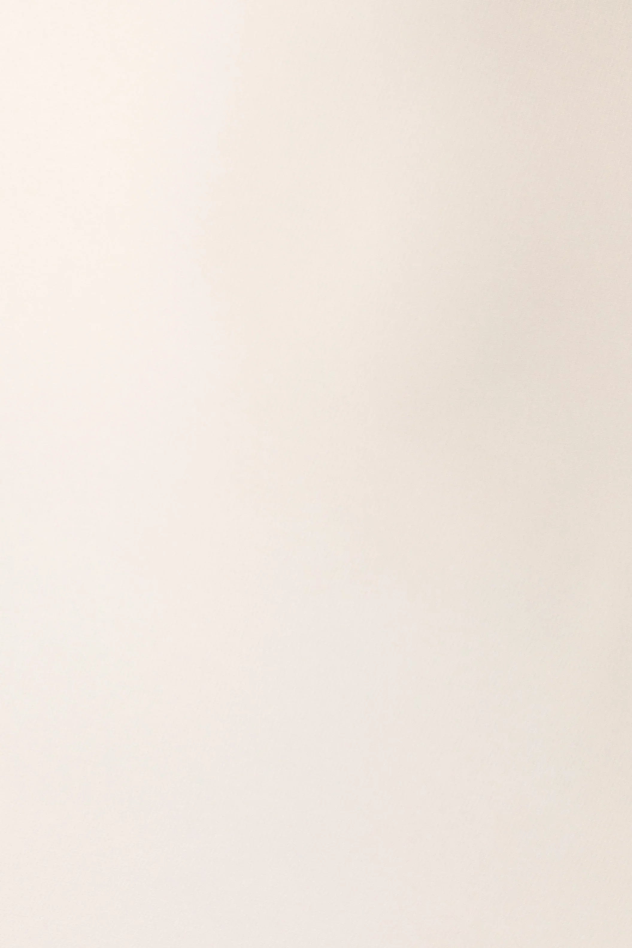 Robe midi asymétrique Charmed - Blanc cassé