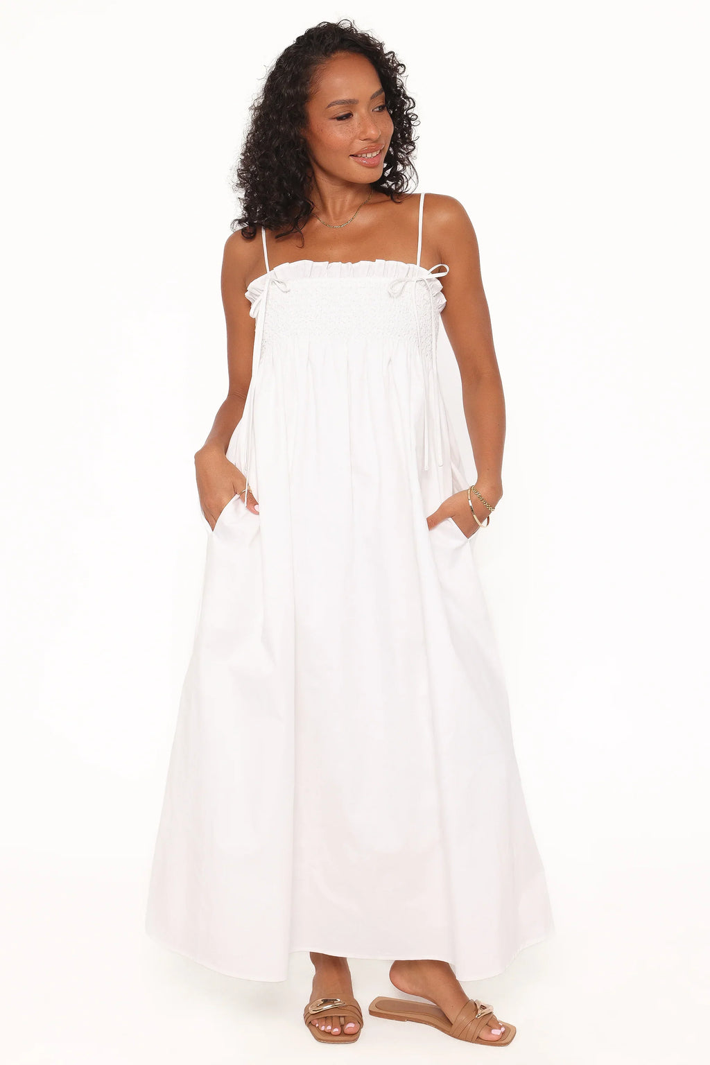 Josie Maxi Dress - White