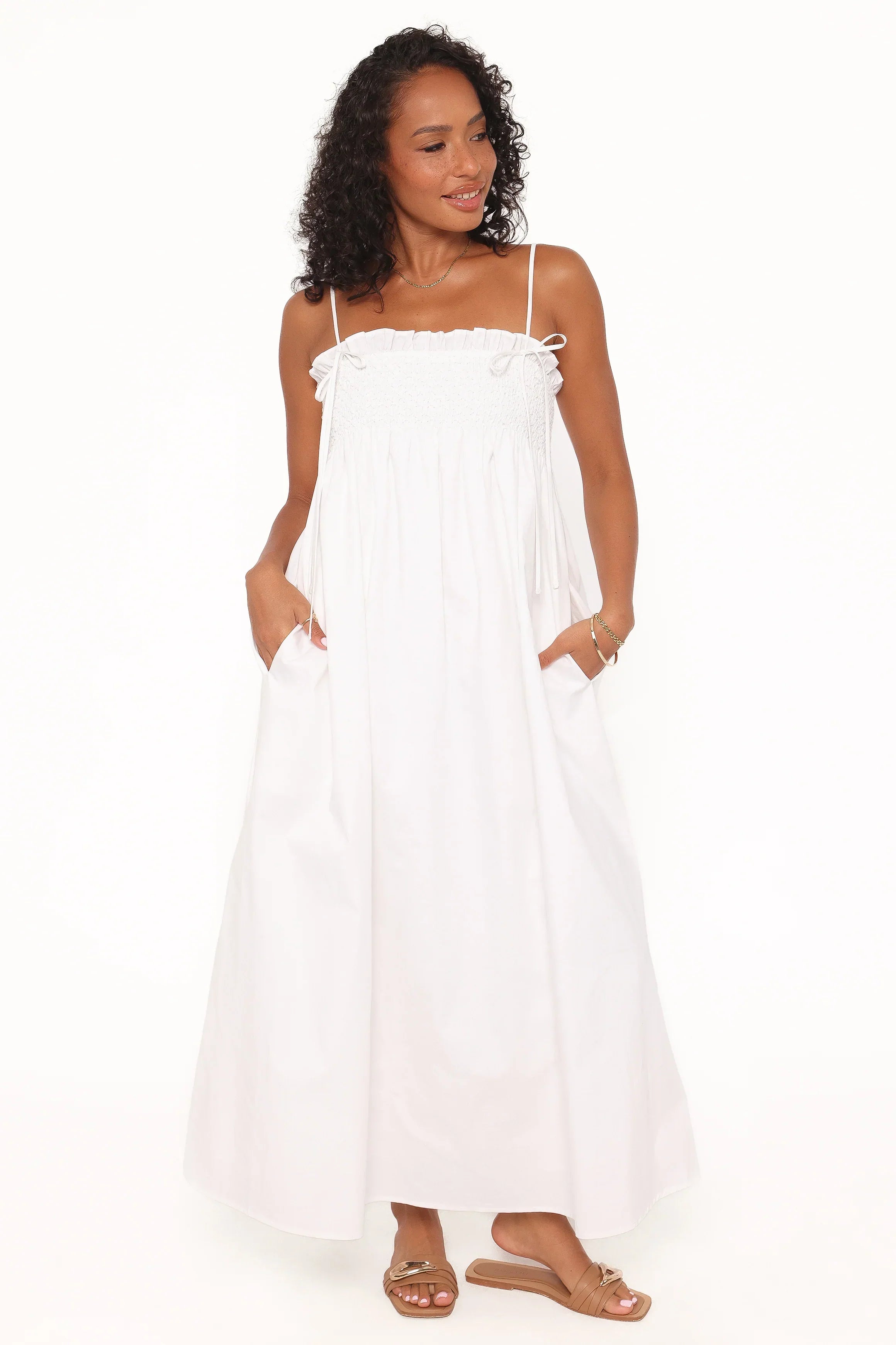Josie Maxi Dress - White