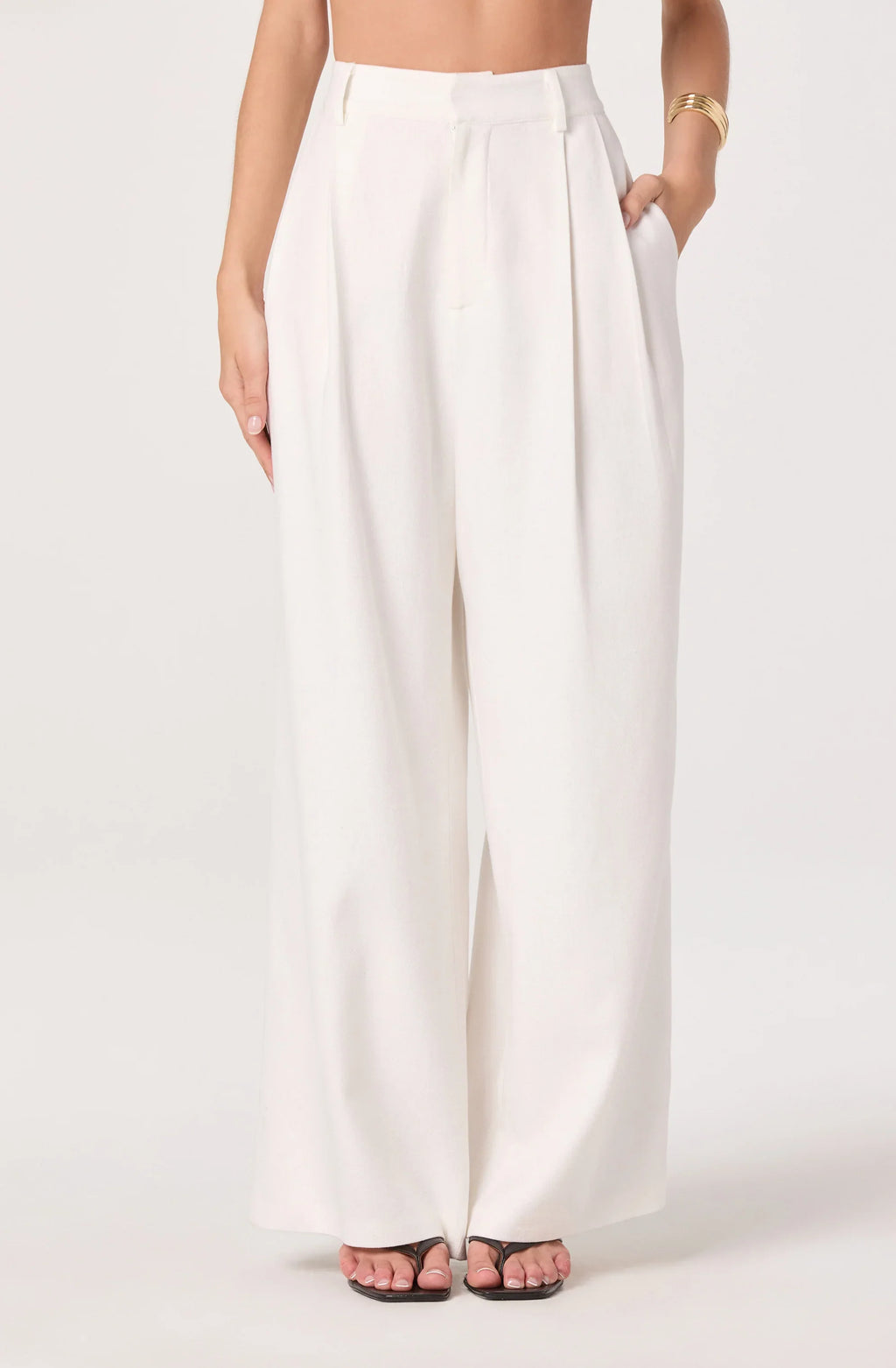 Talulla Wide-Leg Linen Pants