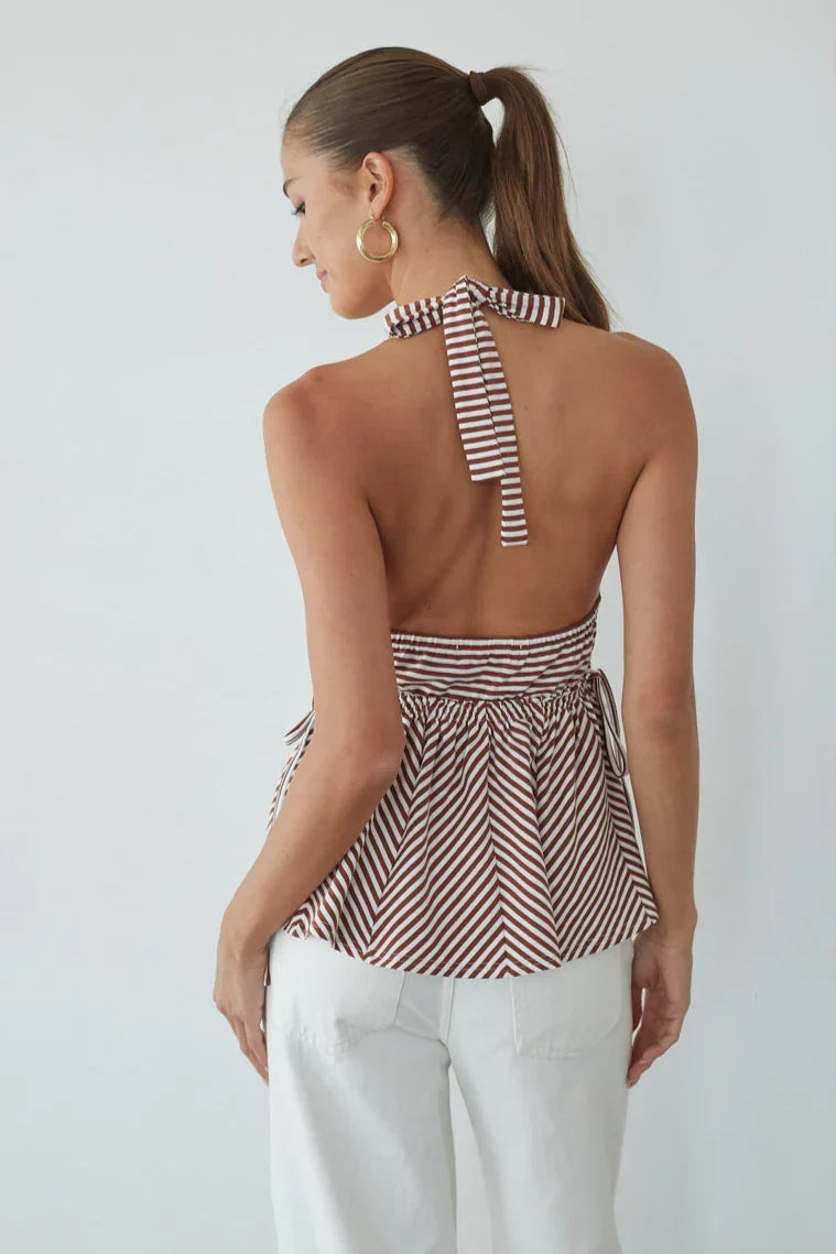 Haut Cely style nuisette à nouer