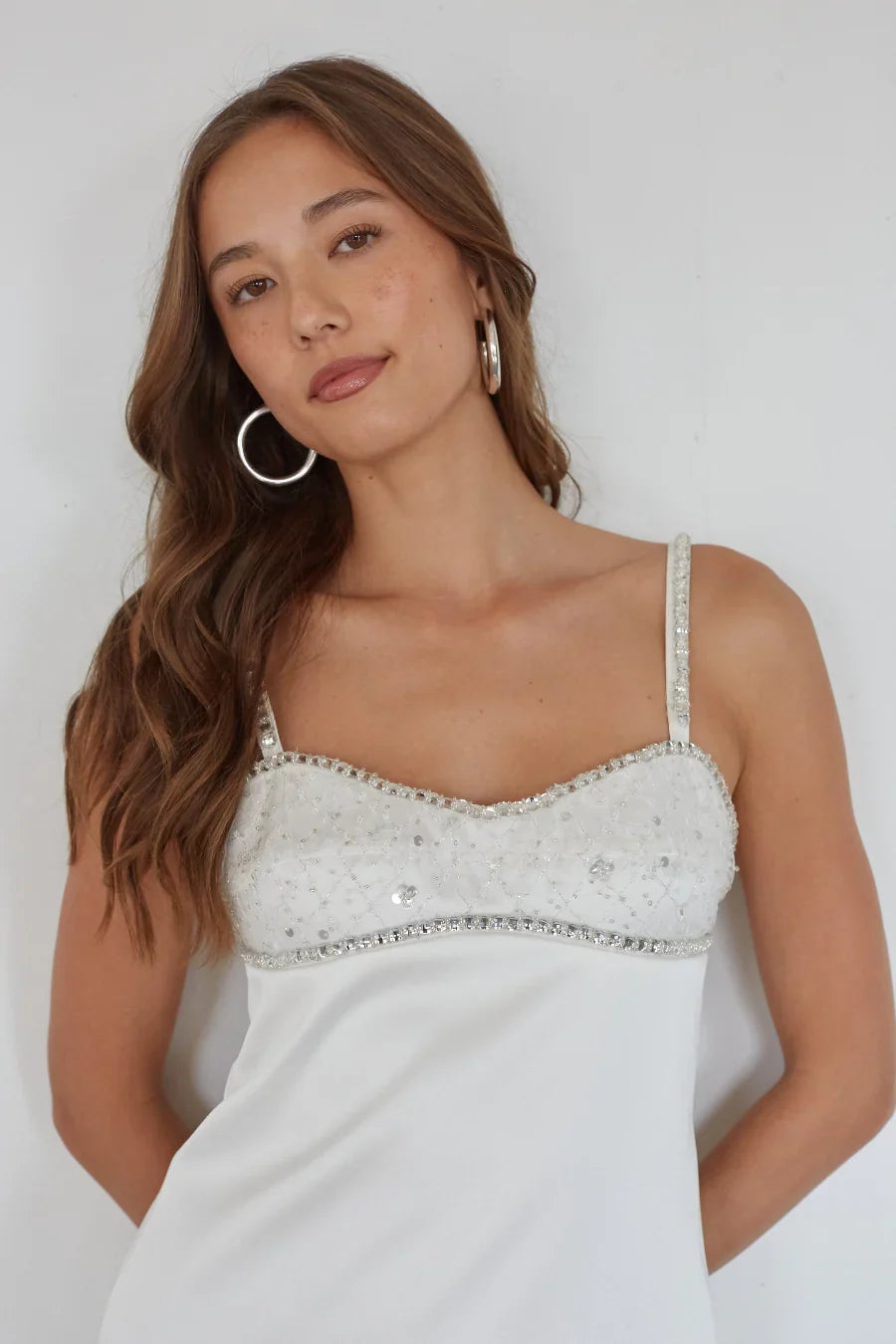 Mini-robe ornée Blair