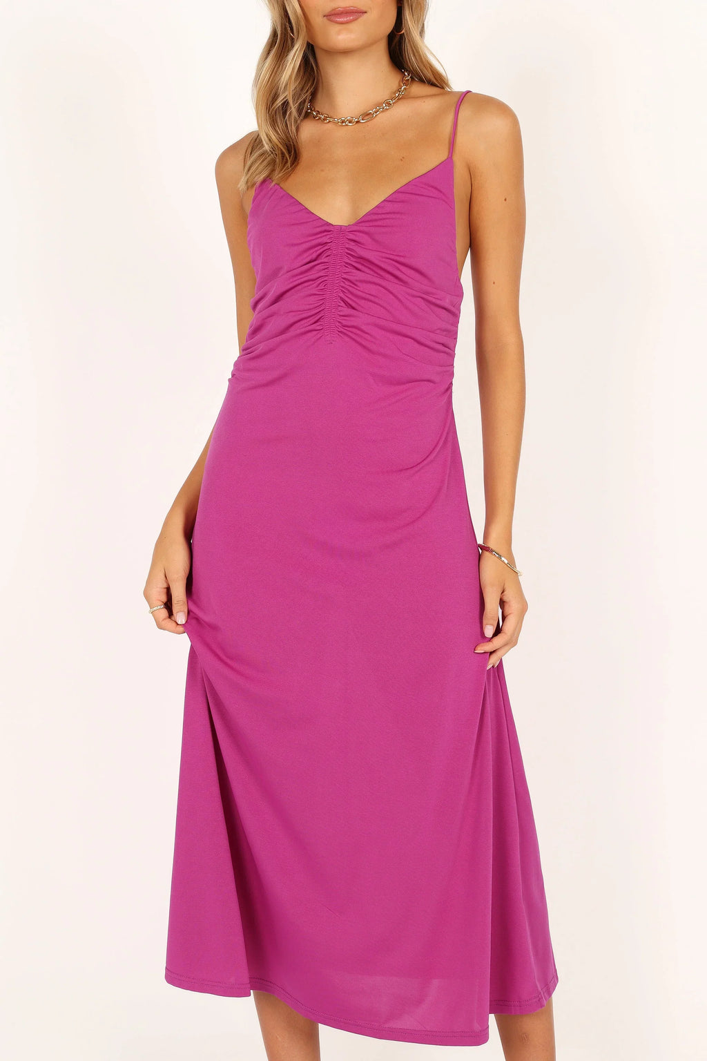 Robe mi-longue Thule - Orchid