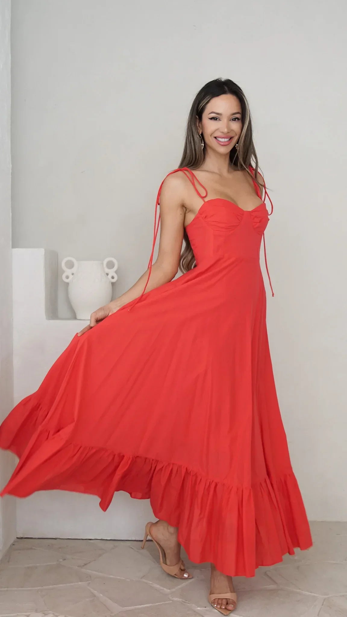 Robe longue Calista