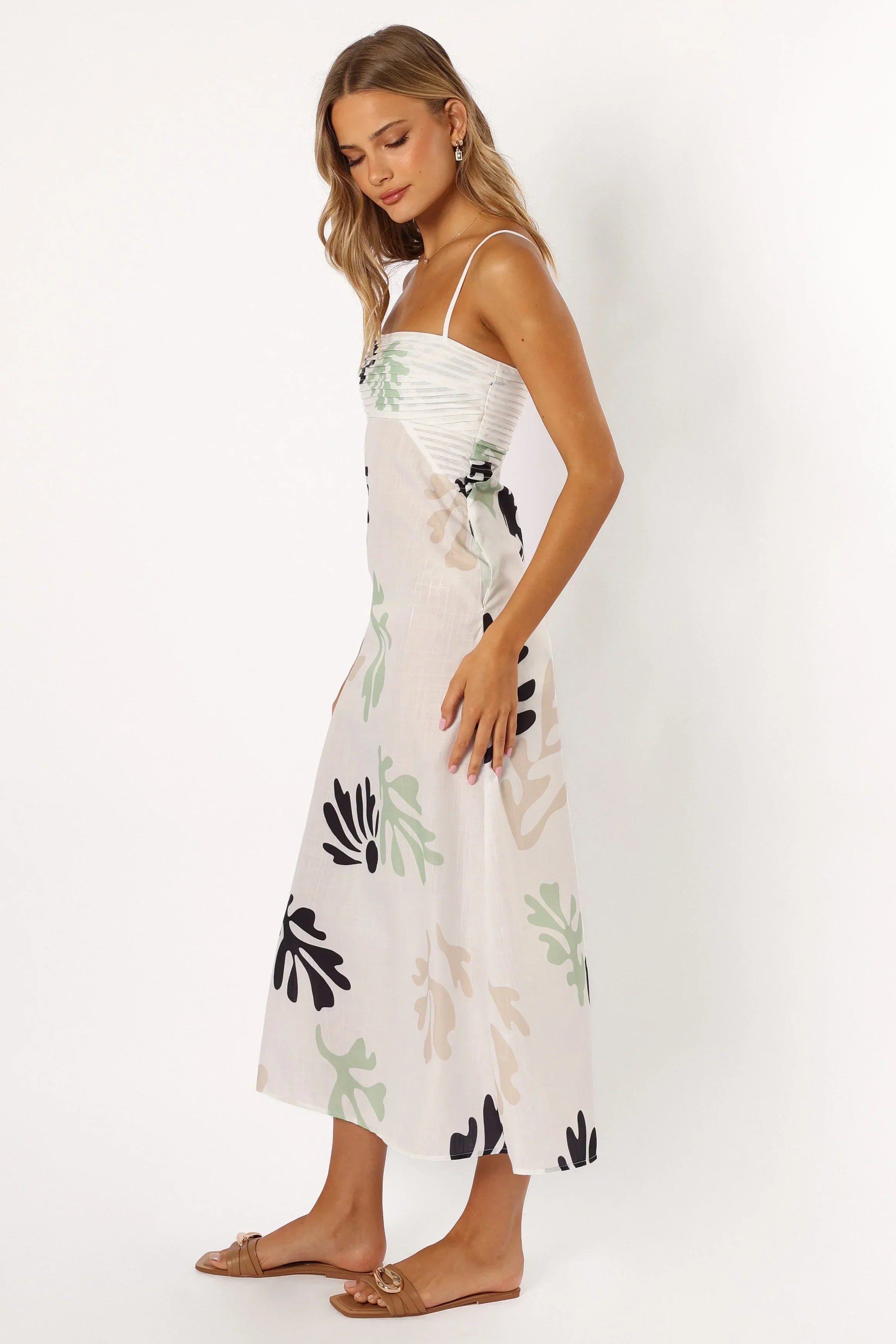 Robe longue Verrone - Blanc