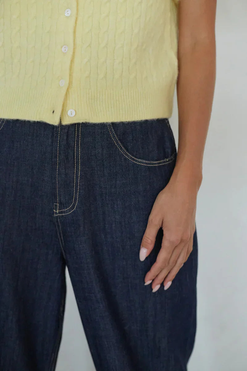 Cardigan Lauren en maille torsadée