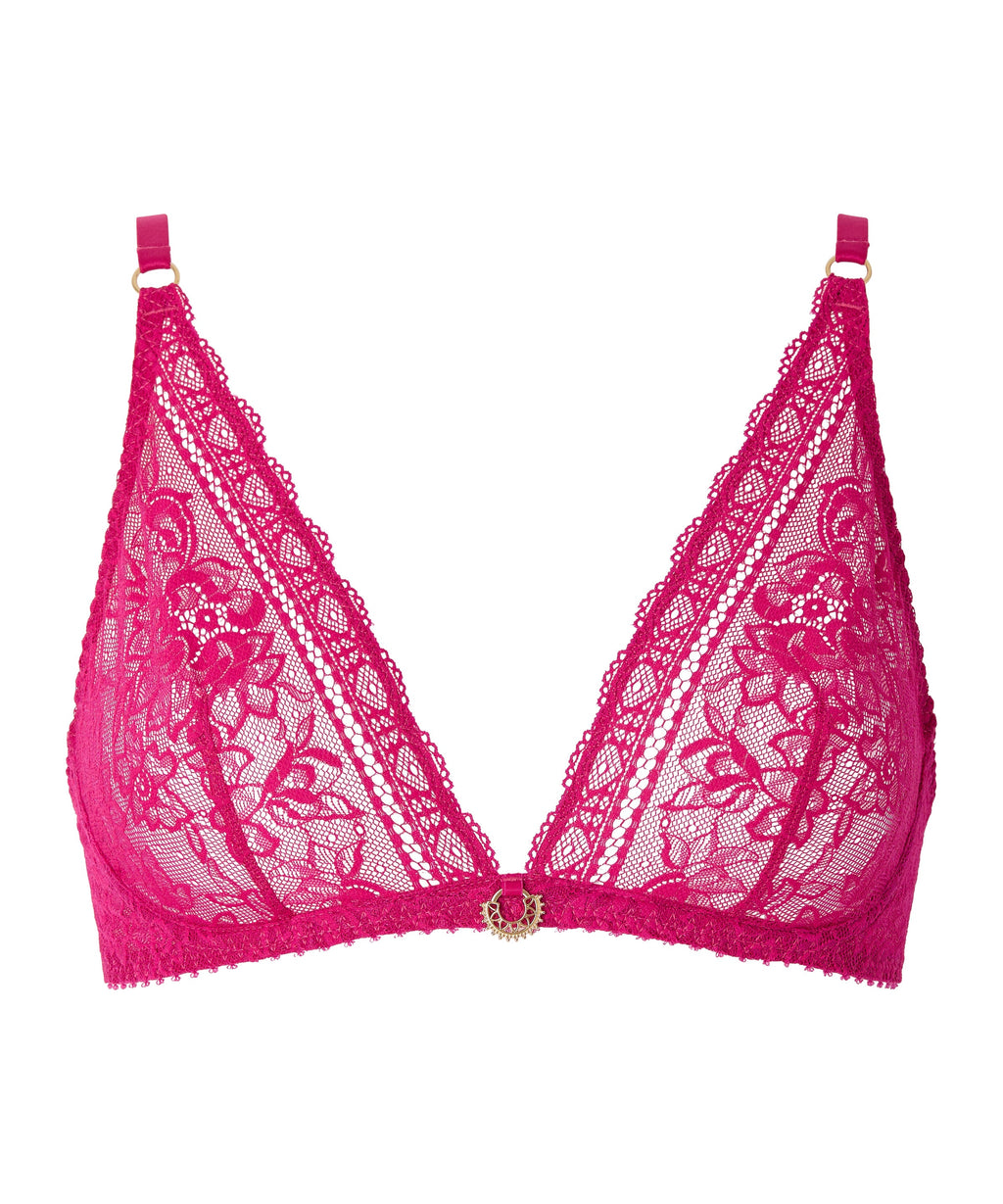 Ivresse Baroque Soutien-gorge Triangle bralette Pink Muse