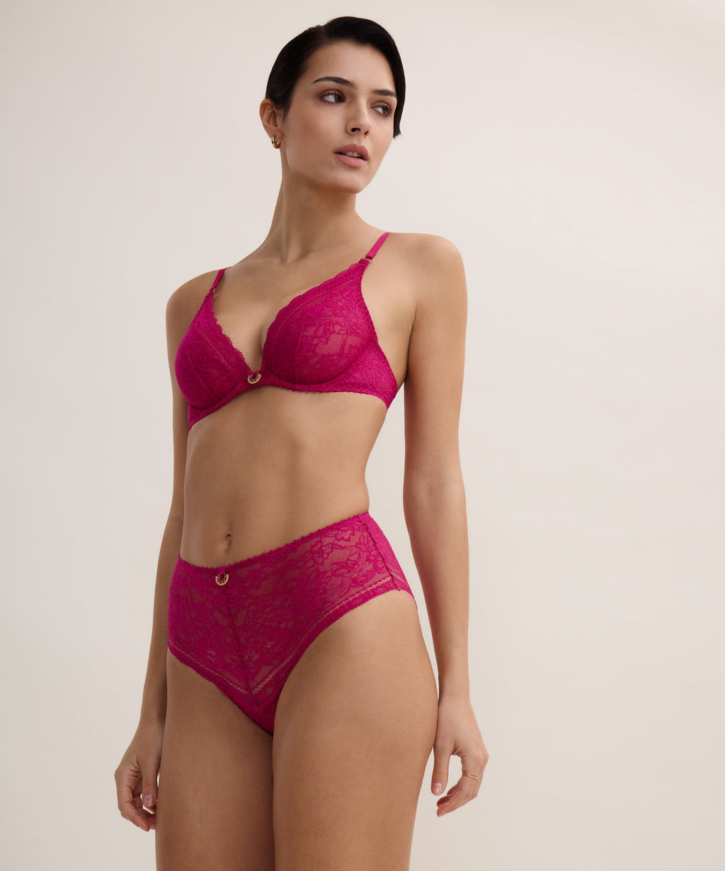 Ivresse Baroque Culotte taille haute Pink Muse