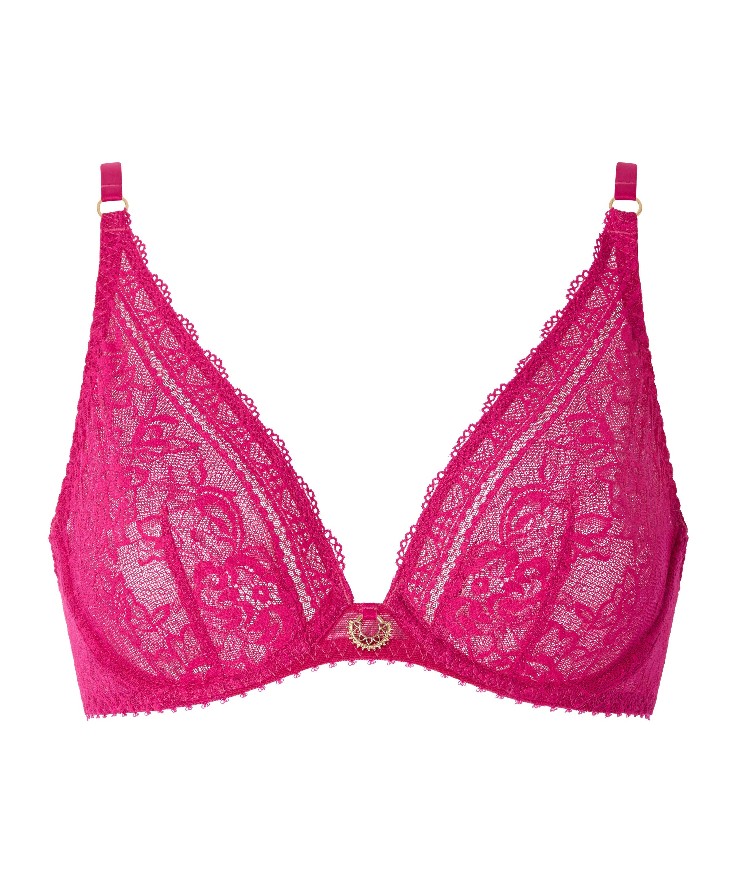 Ivresse Baroque Soutien-gorge Triangle avec armatures Pink Muse