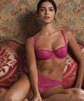 Ivresse Baroque Soutien-gorge Corbeille avec armatures Pink Muse