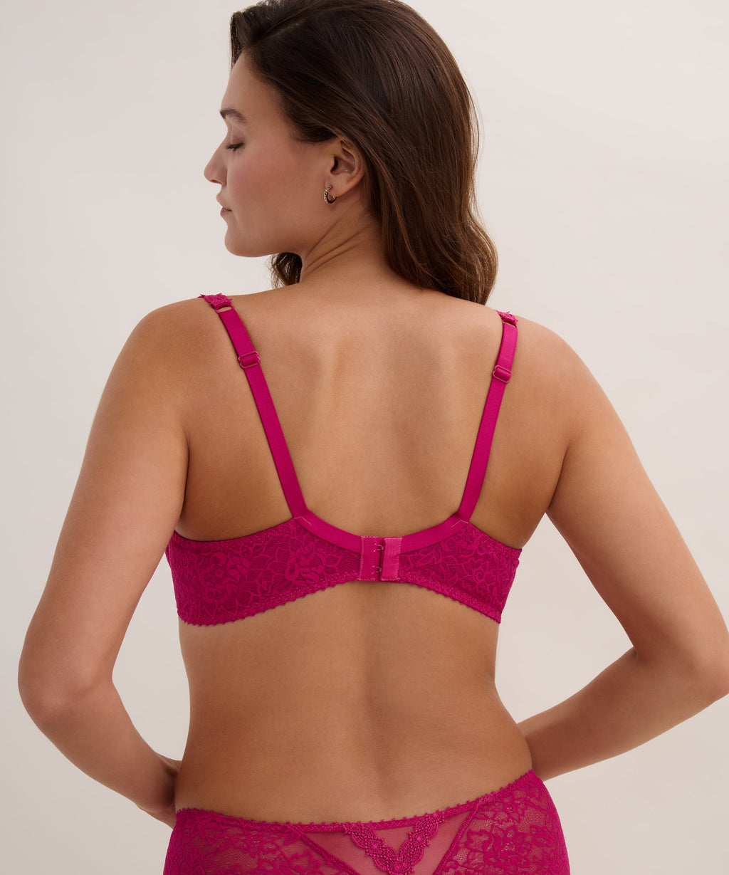 Ivresse Baroque Soutien-gorge Corbeille avec armatures Pink Muse