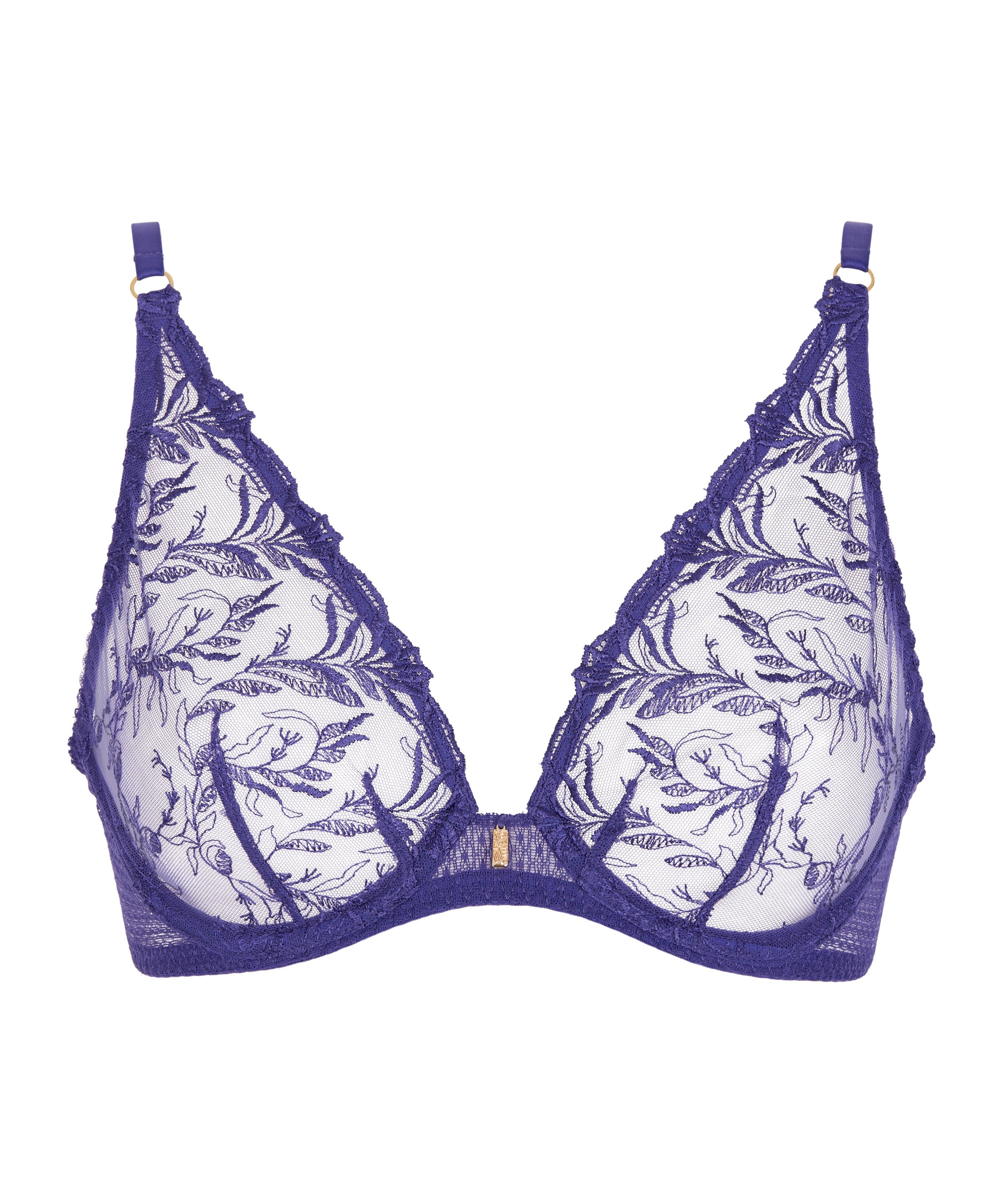 Hidden Treasure Soutien-gorge Triangle avec armatures Iris Bloom