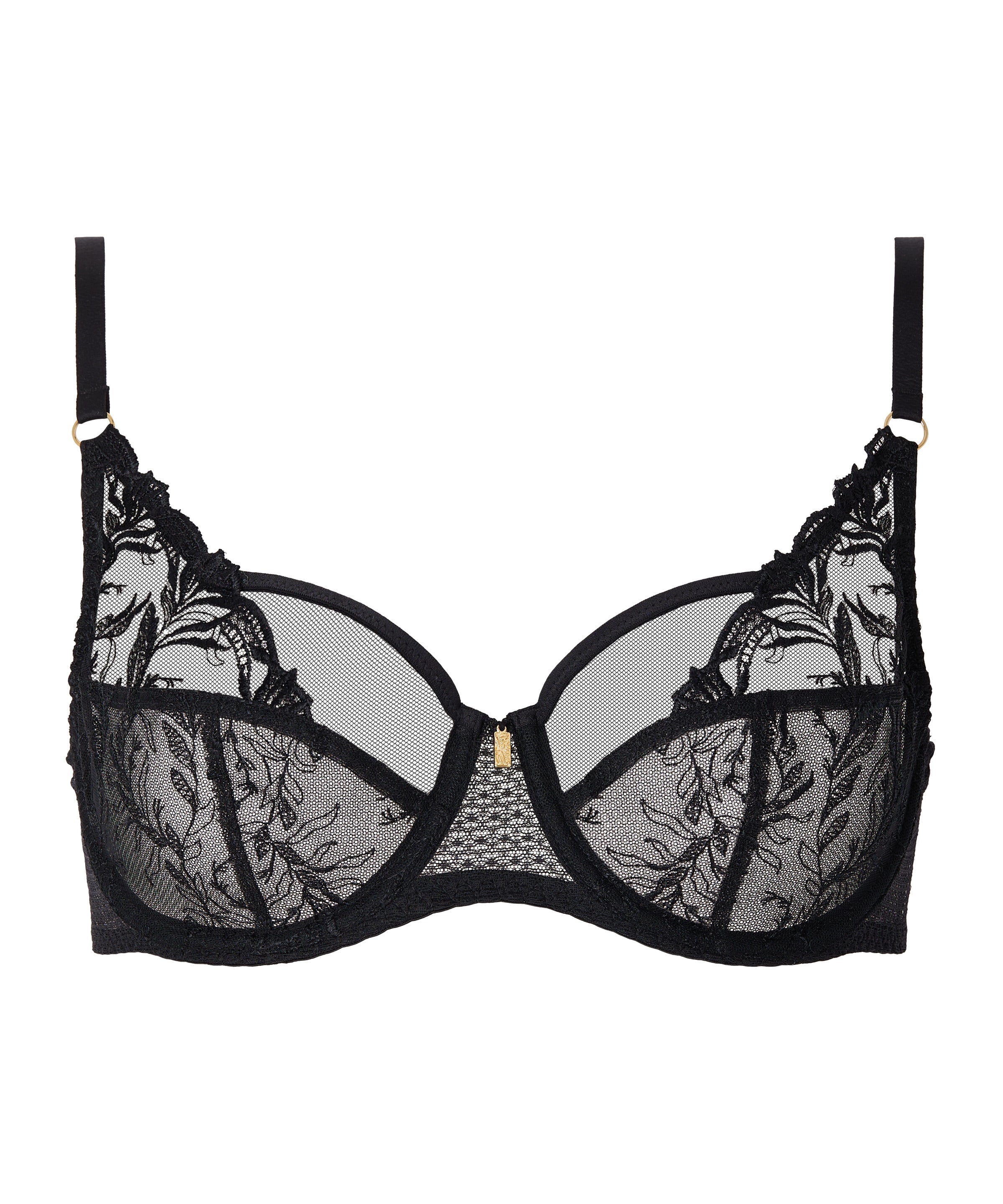 Hidden Treasure Soutien-gorge Emboîtant Foulard Black