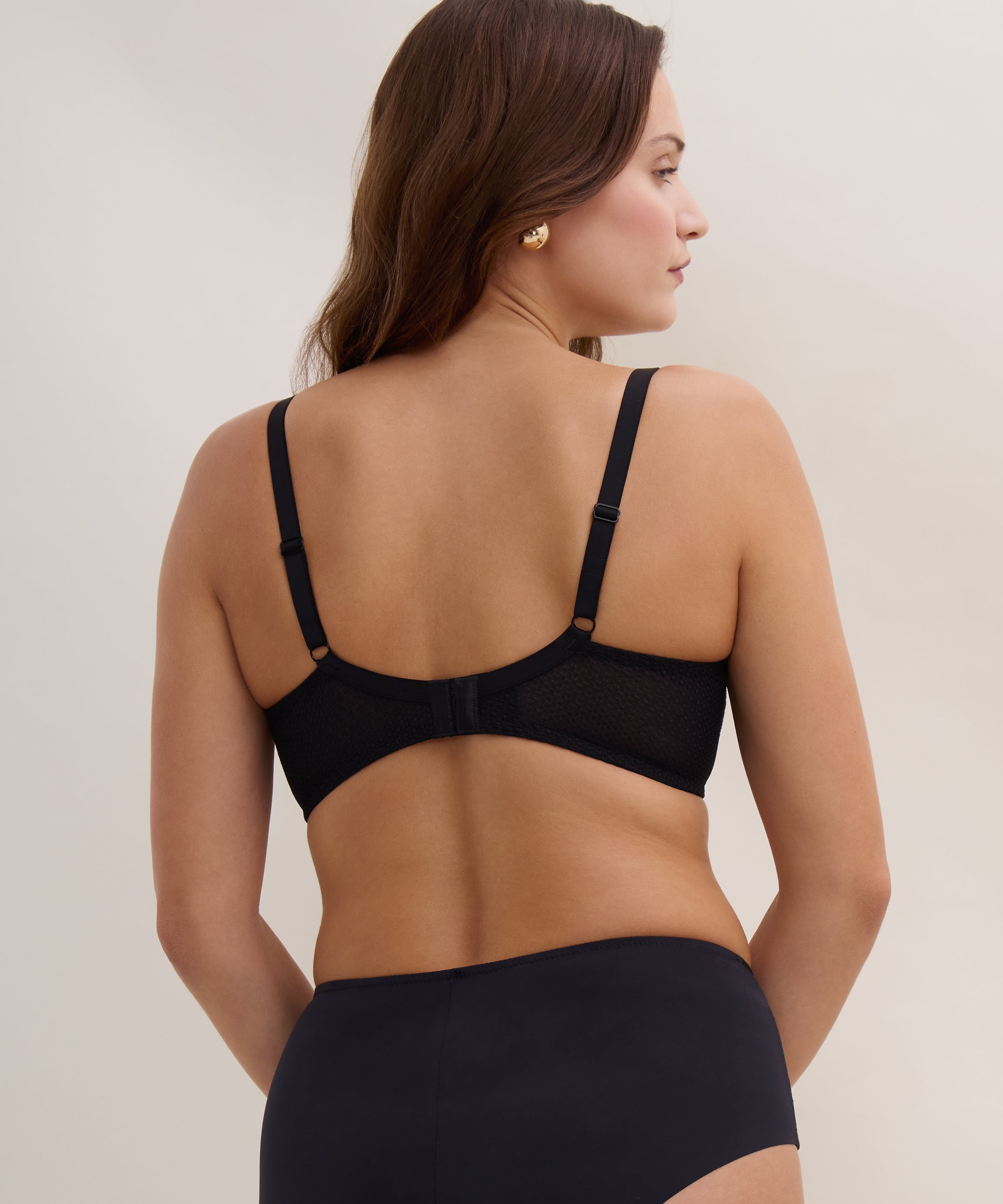 Hidden Treasure Soutien-gorge Emboîtant Foulard Black