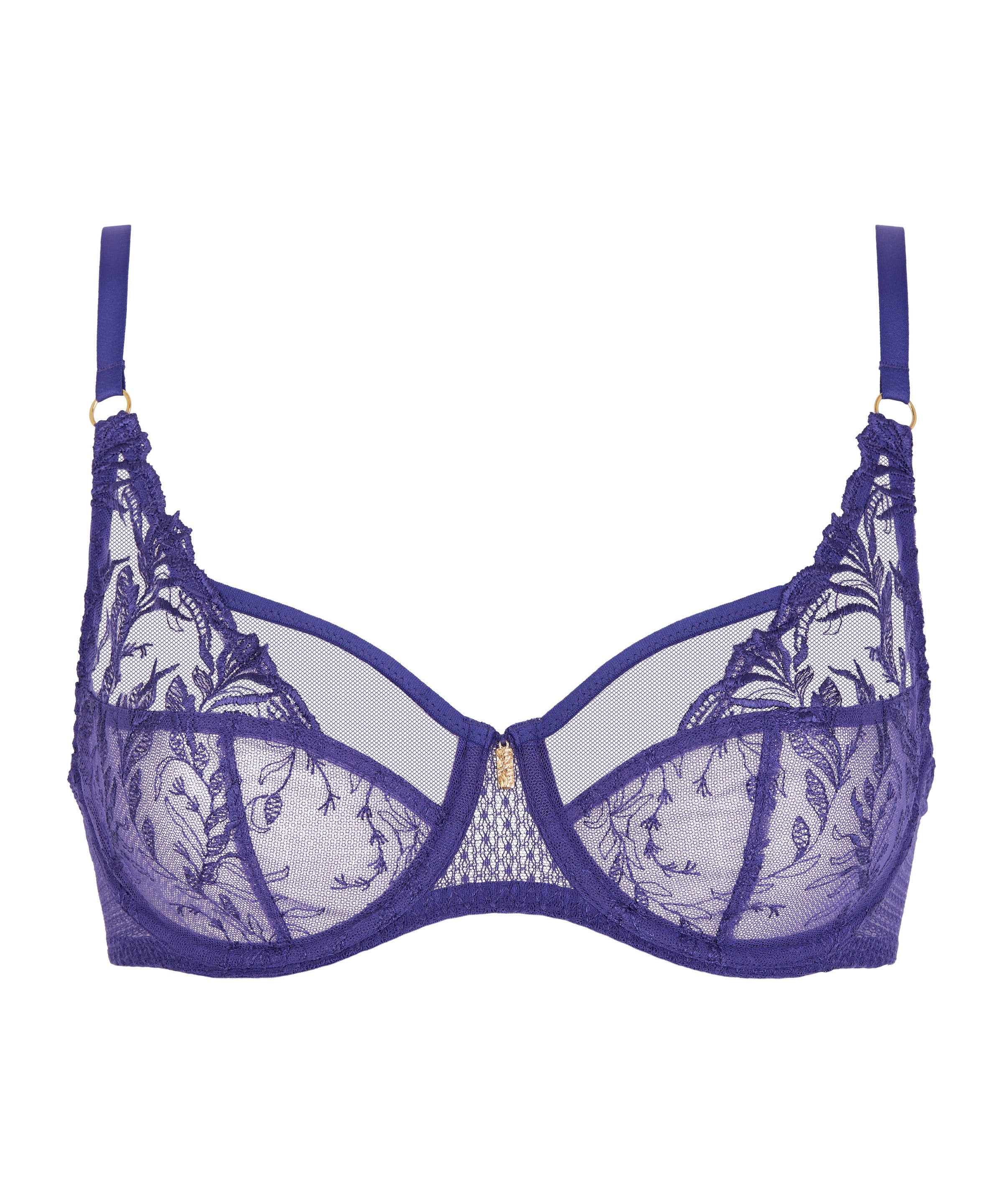 Hidden Treasure Soutien-gorge Emboîtant Foulard Iris Bloom