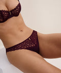 Éloge du Désir Italian Deep Berry Briefs