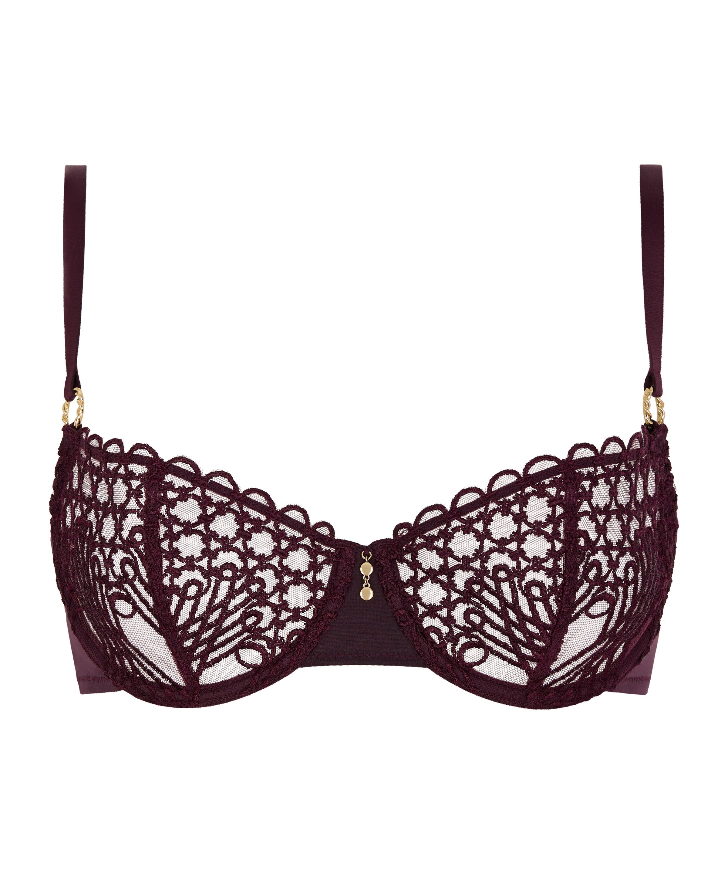 Éloge du Désir Soutien-gorge Corbeille avec armatures Deep Berry