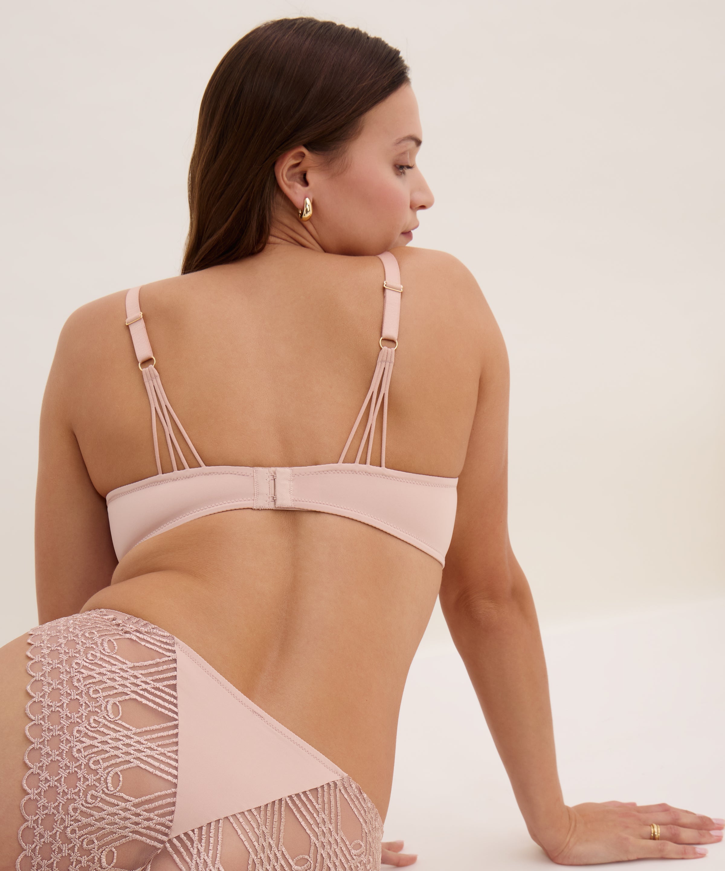Éloge du Désir Soutien-gorge Corbeille avec armatures Misty Blush