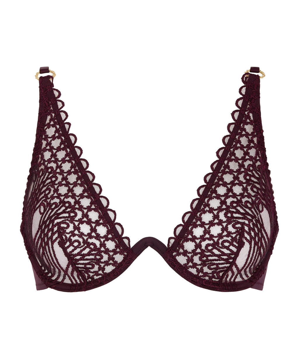 Éloge du Désir Soutien-gorge Triangle mono-armature Deep Berry