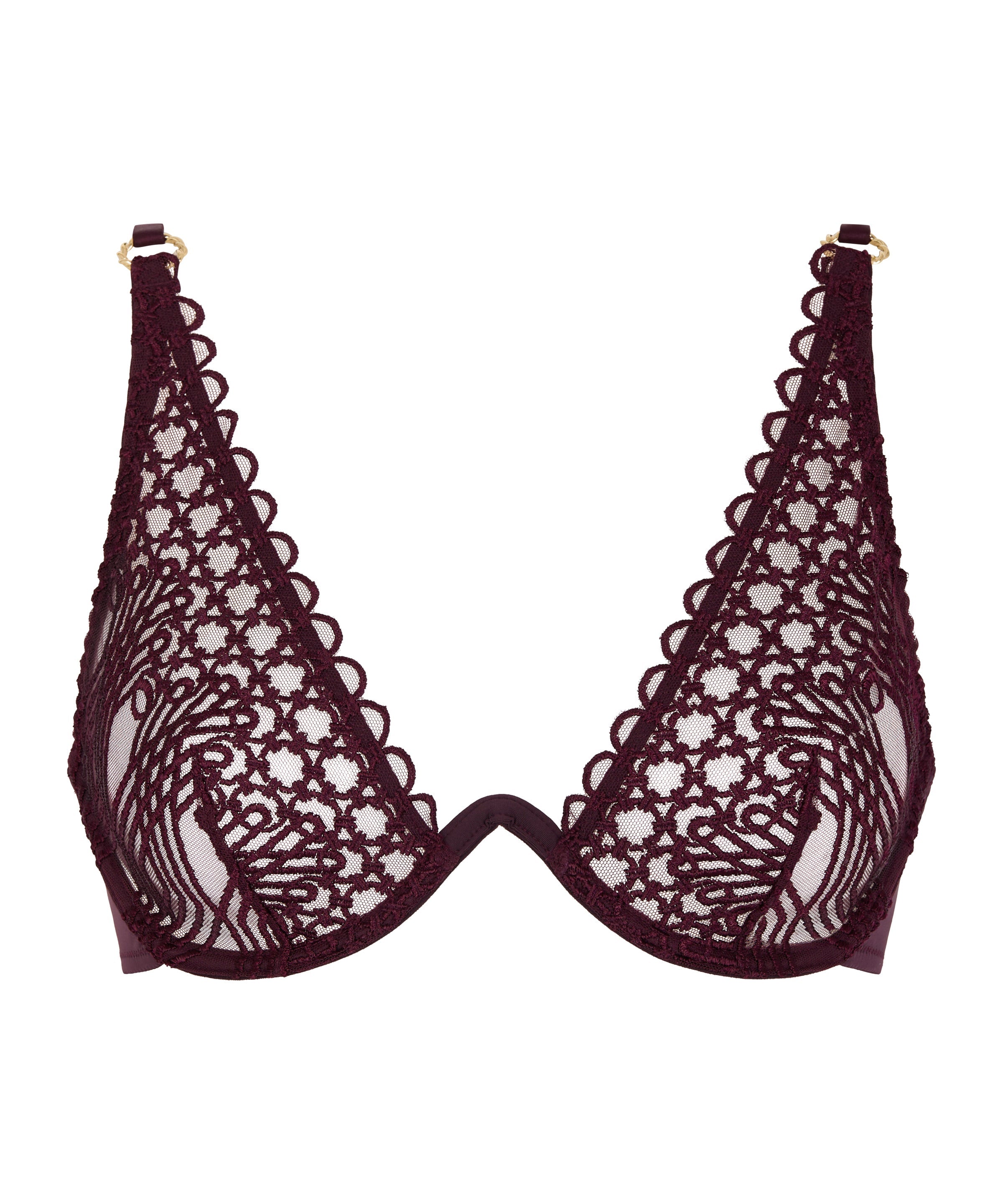 Éloge du Désir Soutien-gorge Triangle mono-armature Deep Berry