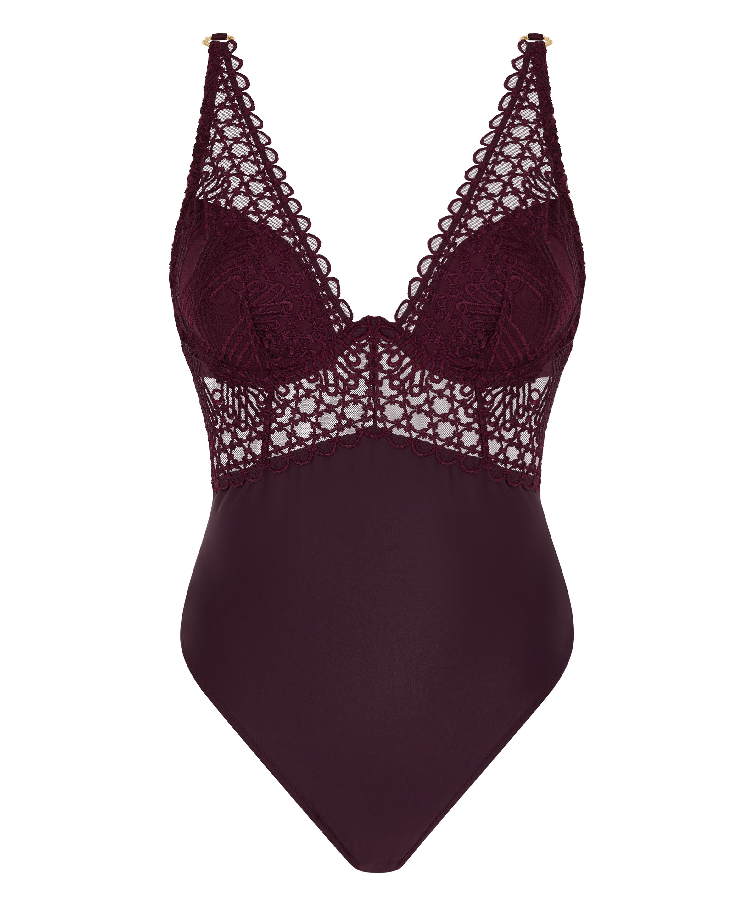 Éloge du Désir Body avec Armature Deep Berry