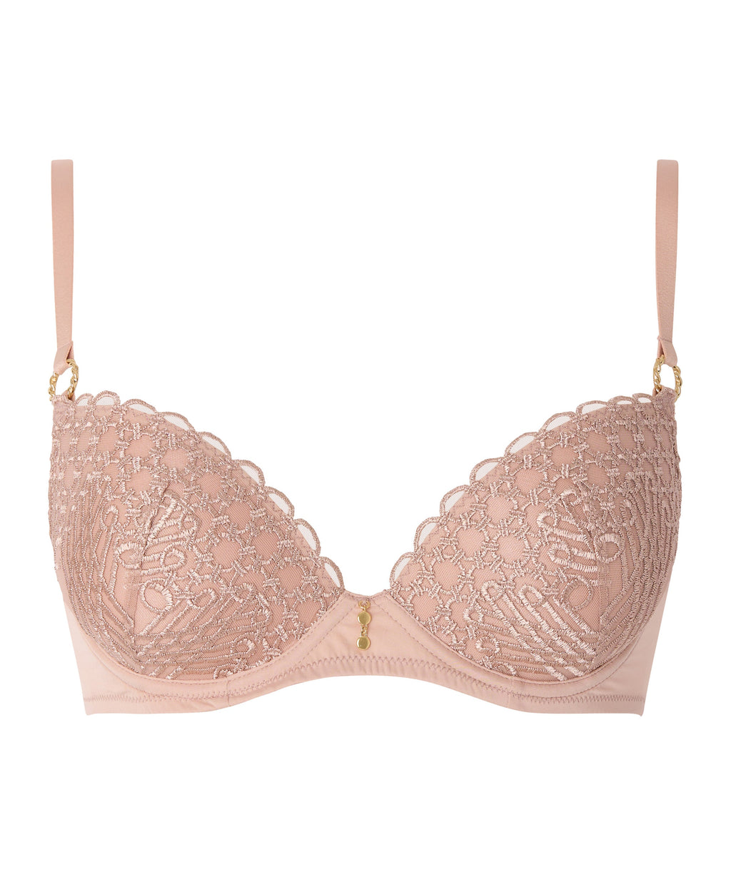 Éloge du Désir Soutien-gorge push-up coques Misty Blush