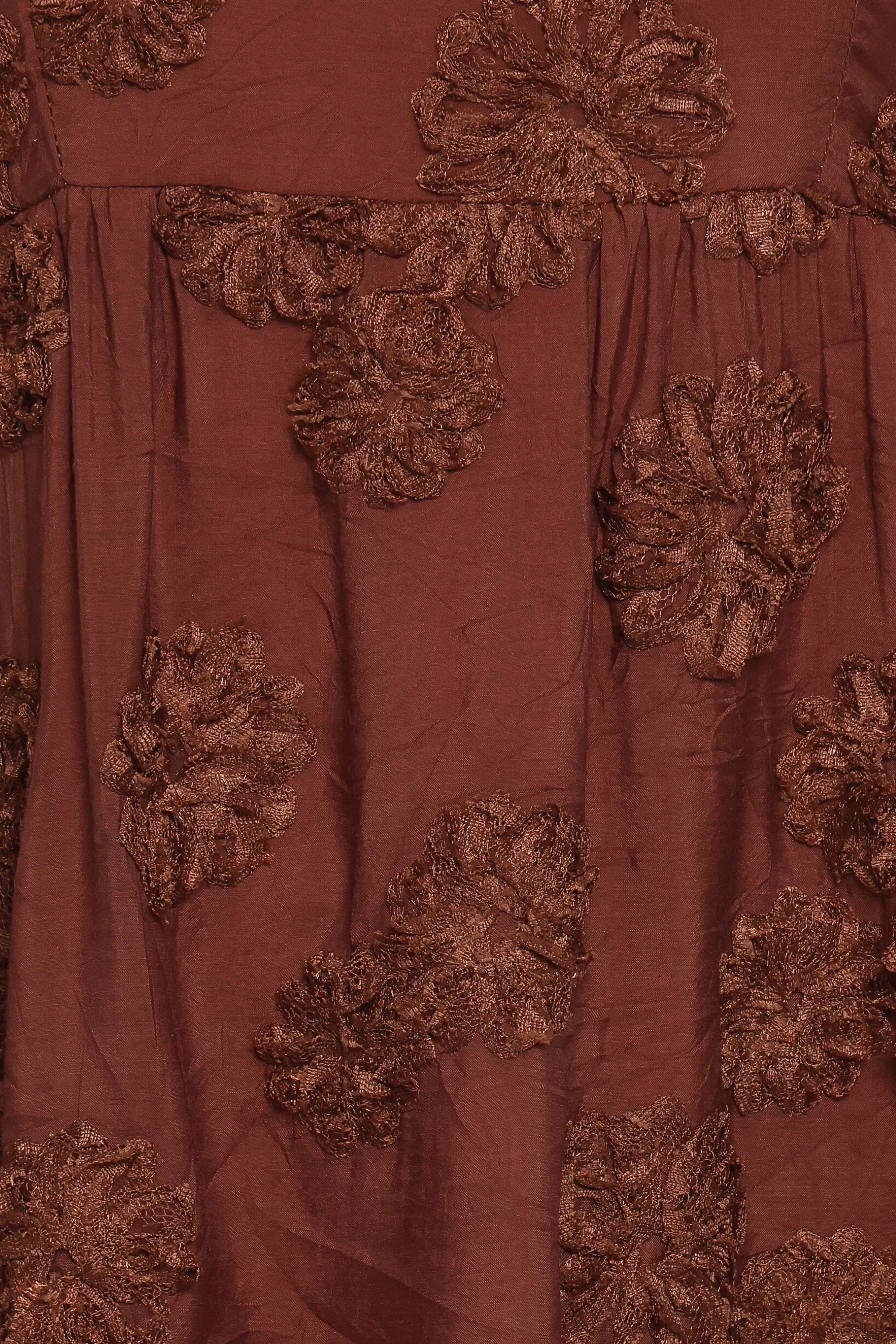 Mini-robe Giana - Marron