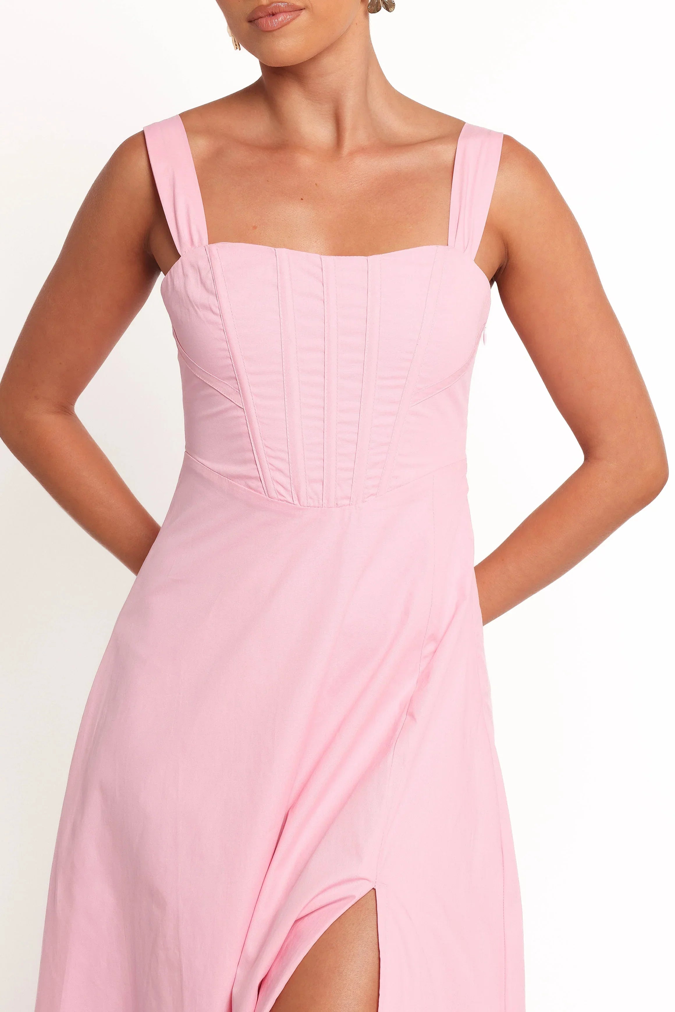 Robe midi Cosima - Rose