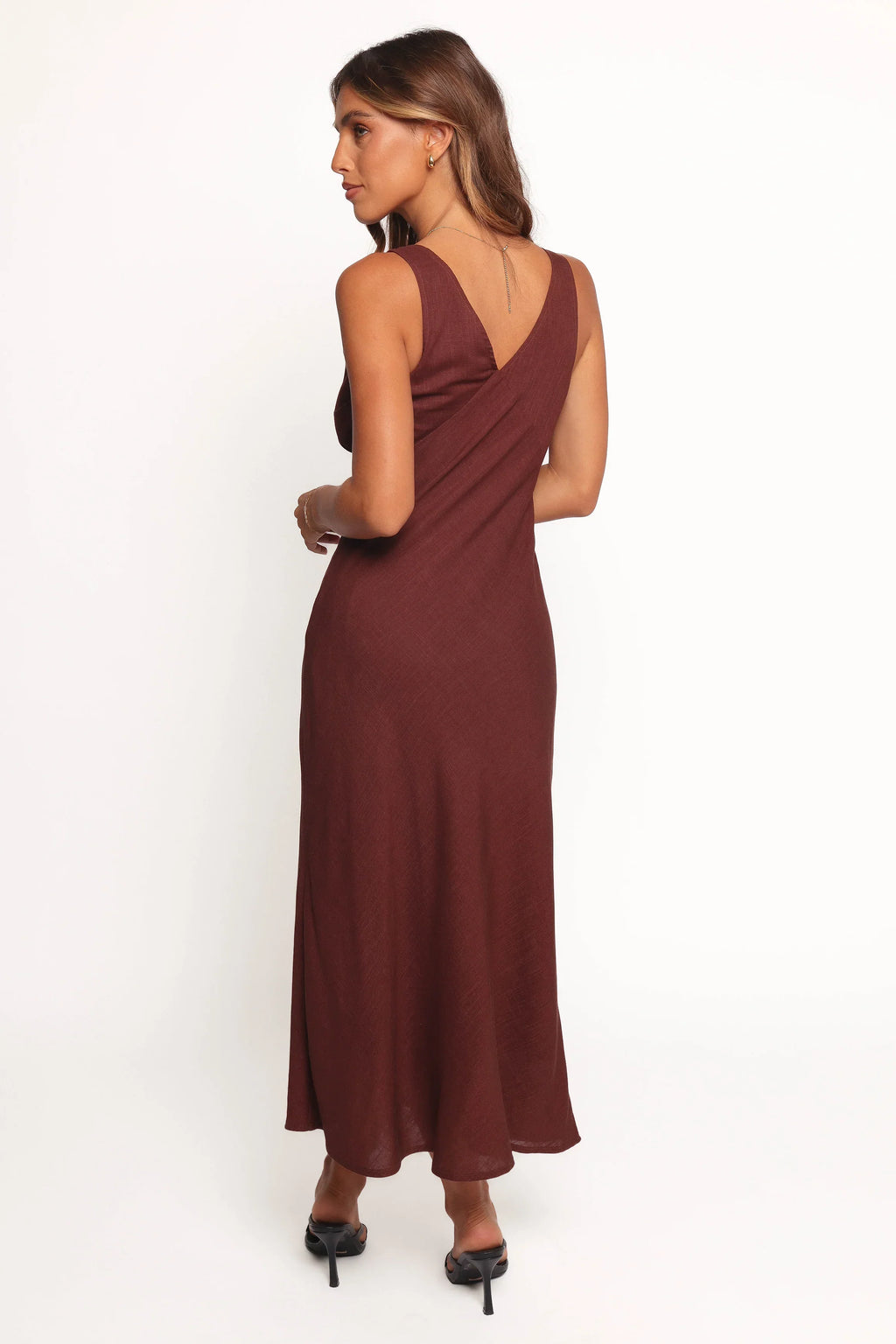 Robe midi Shyla - Marron