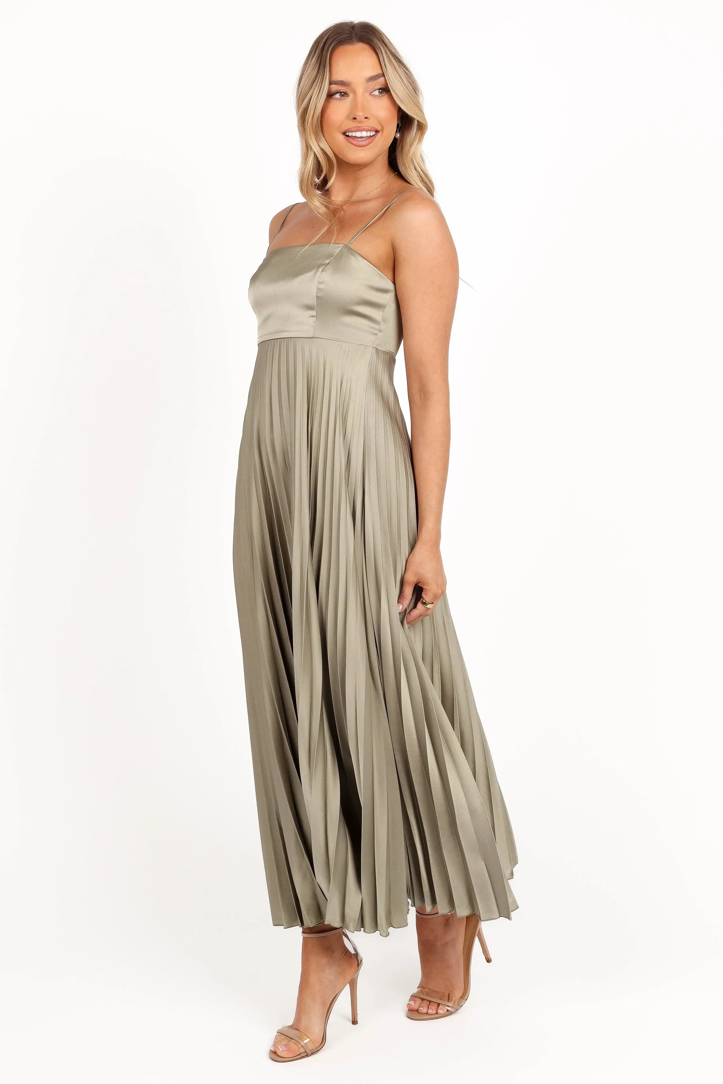 Robe longue Keegan - Olive