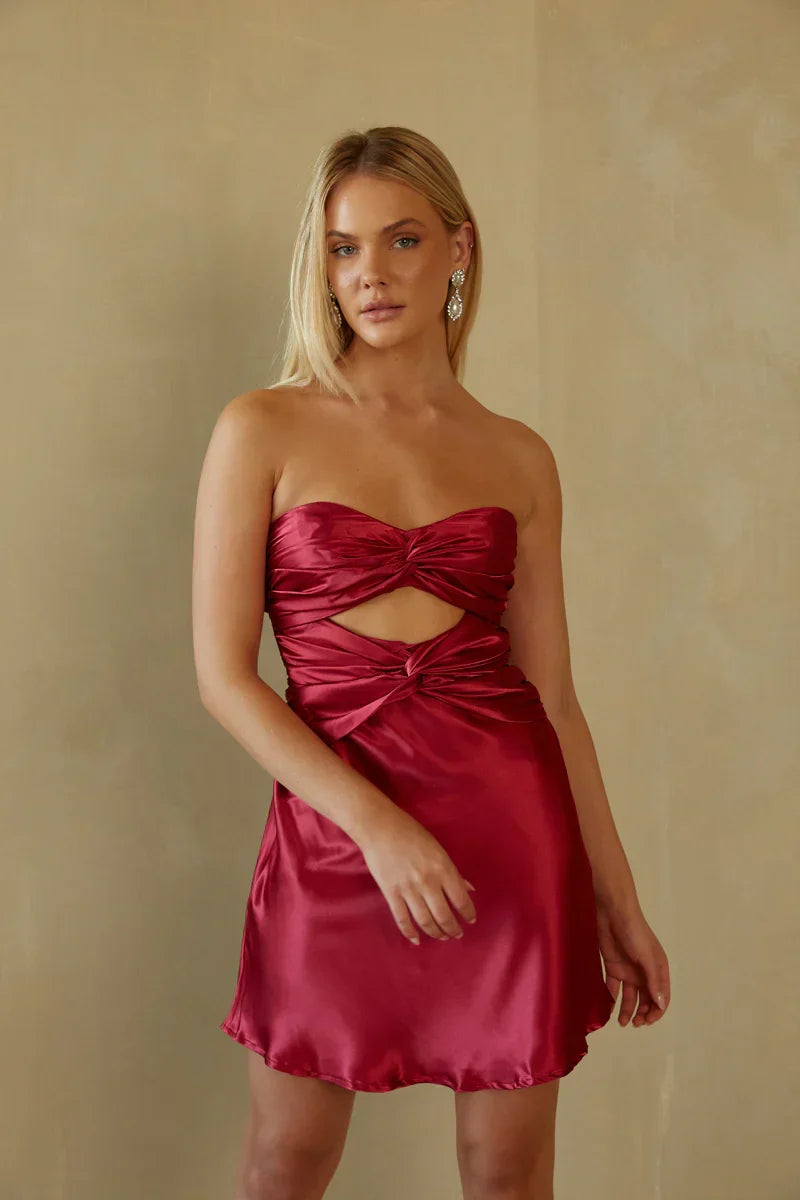 Mini-robe Lorelai Double Twist Tie