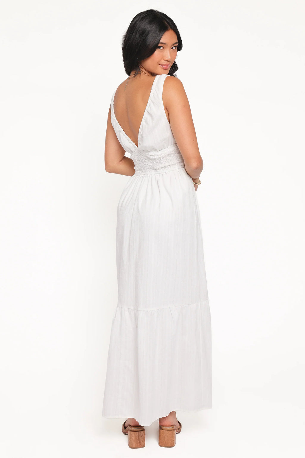Robe longue Kayden - Blanc