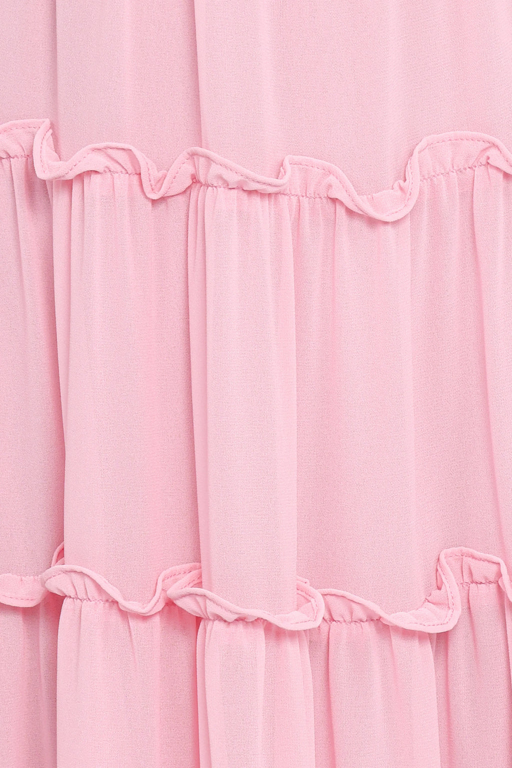 Robe longue Dottie à encolure dos nu – Rose