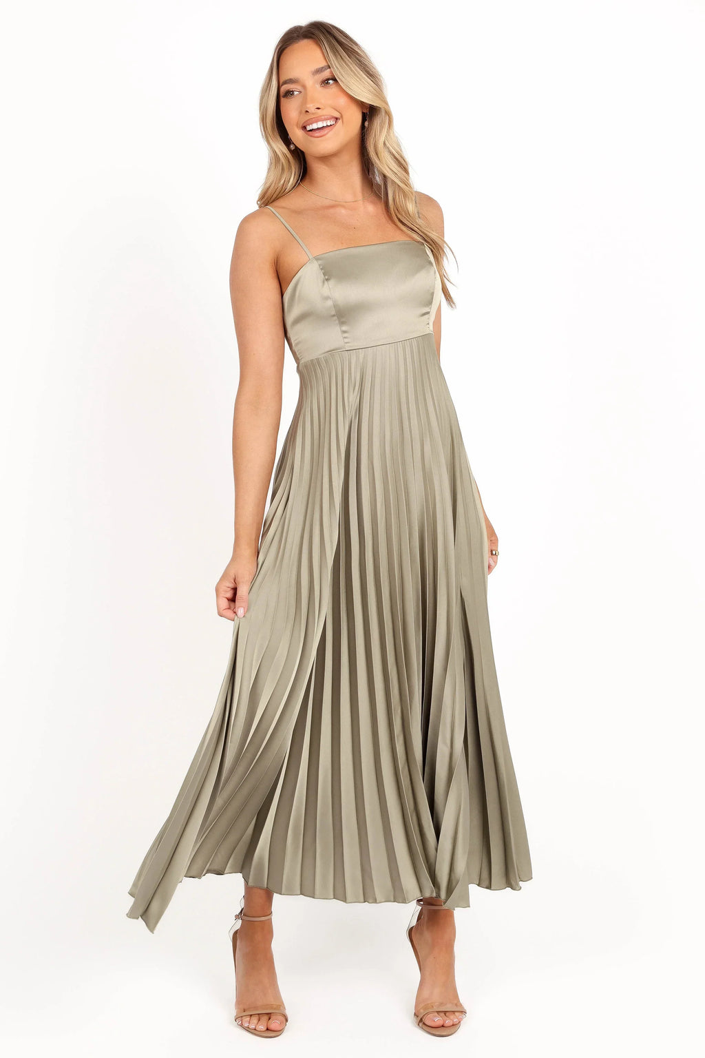 Robe longue Keegan - Olive