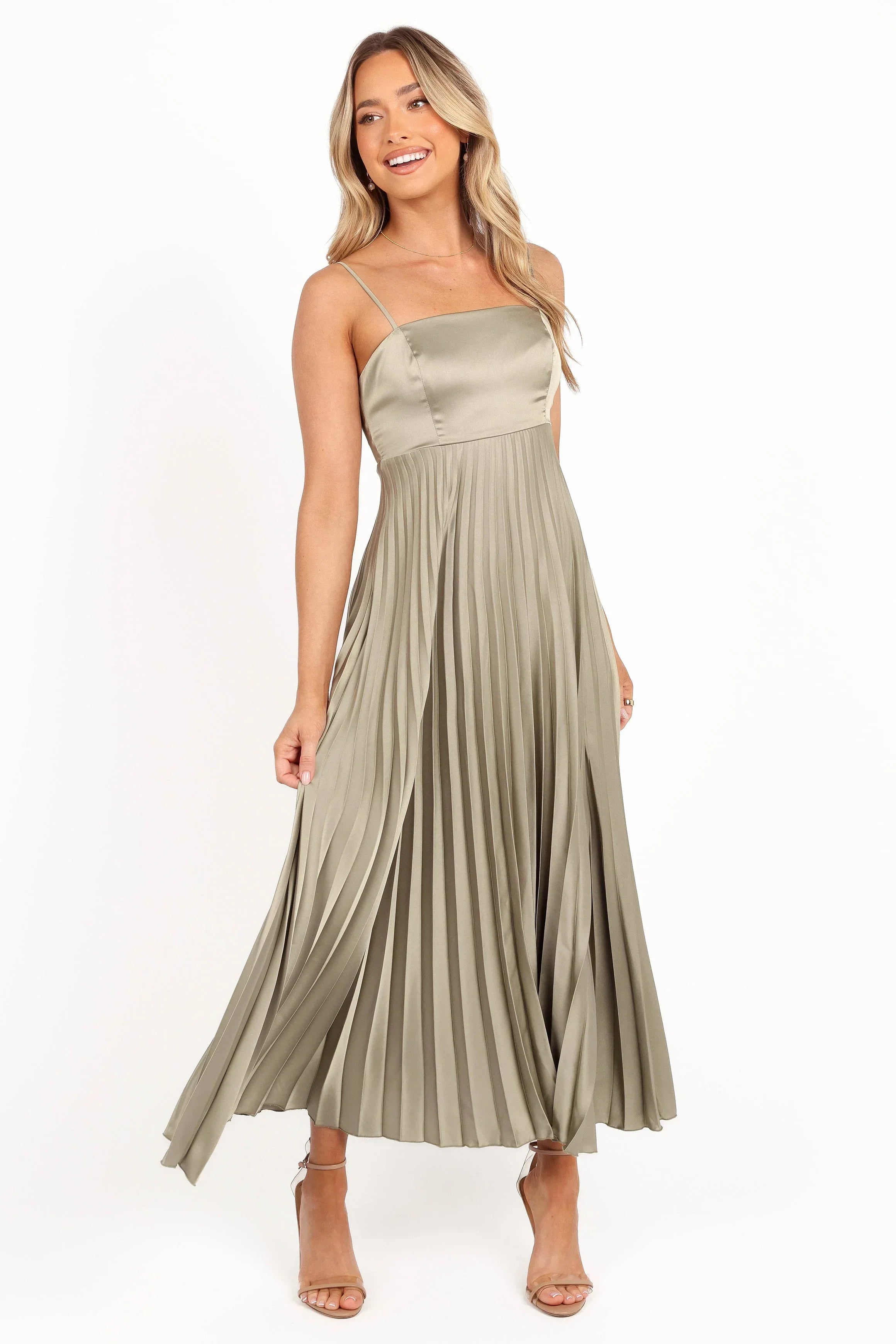 Robe longue Keegan - Olive